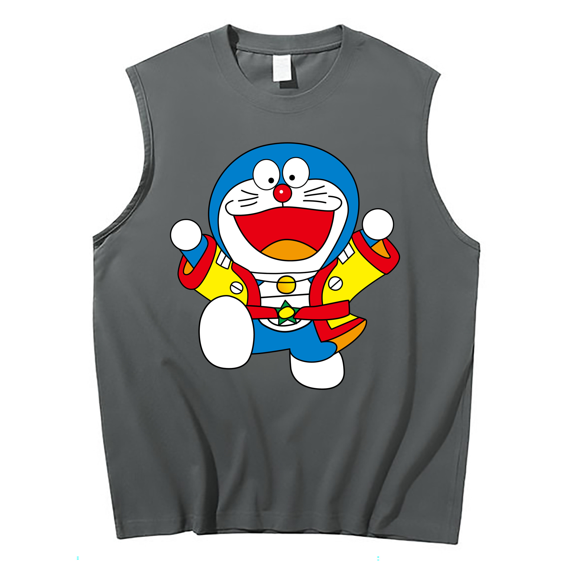 （画像用） ドラえもん Doraemon コットン100％タンクトップ（フロントプリント）